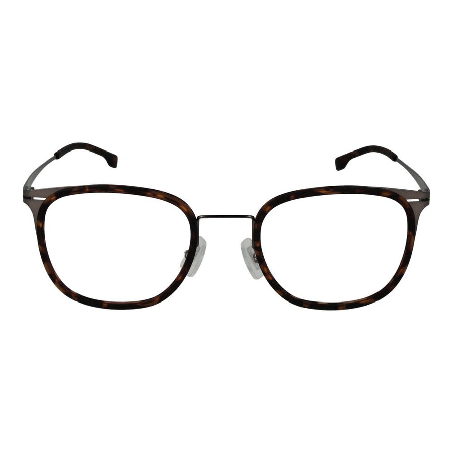 Hugo Boss Braune Edelstahl-Brille (Gestelle)
