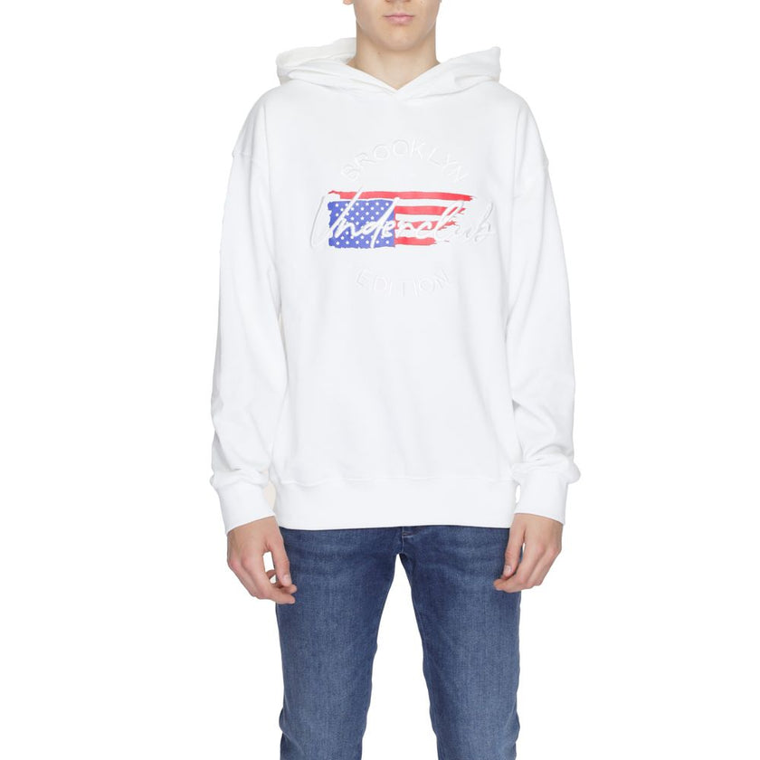 Underclub Weiße Baumwoll-Kapuzenpullover