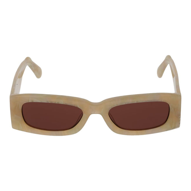 GCDS Beige Kunststoff-Sonnenbrille