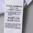 Dolce & Gabbana White cotton crew neck T-shirt with logo print
