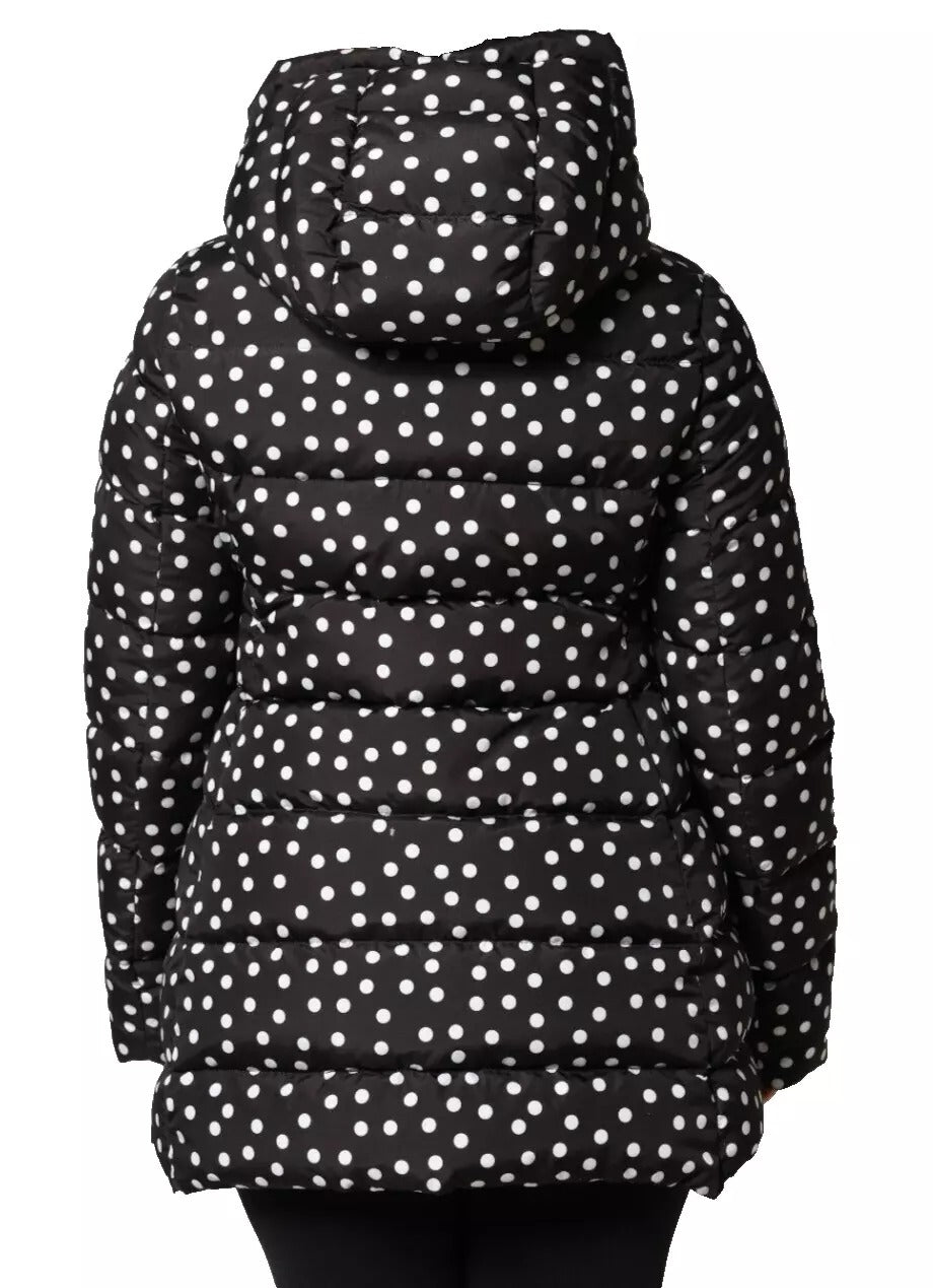 Dolce & Gabbana Black Reversible Hooded Polyester Jacket