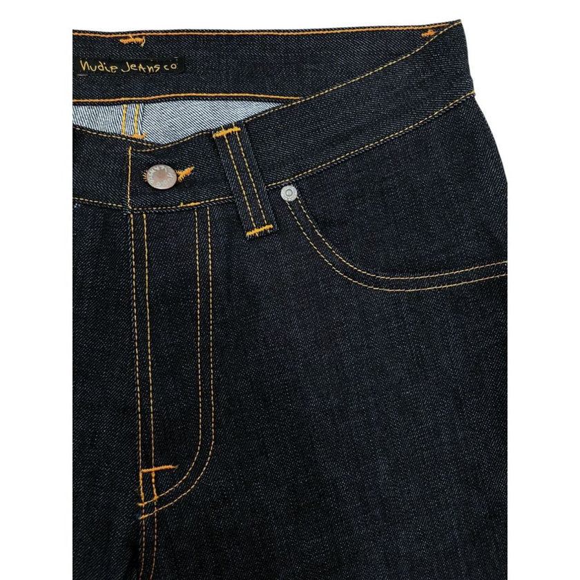 Nudie Jeans Blaue Baumwolle Herrenjeans