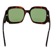 GCDS Sonnenbrille aus braunem Kunststoff