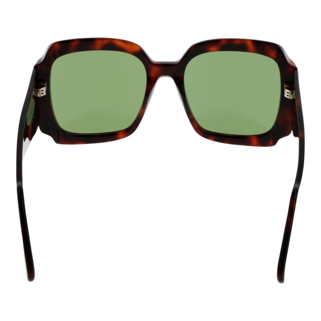 GCDS Sonnenbrille aus braunem Kunststoff
