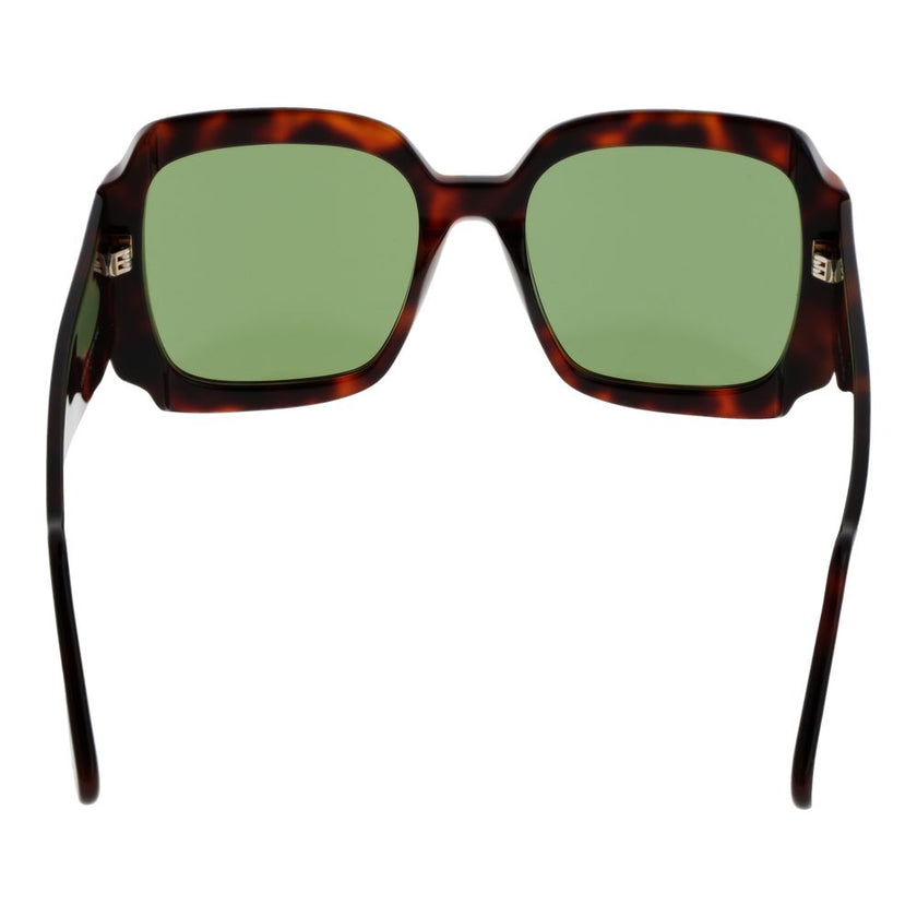 GCDS Sonnenbrille aus braunem Kunststoff