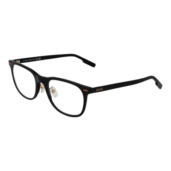 Ermenegildo Zegna Schwarze Acetat-Brille (Gestell)