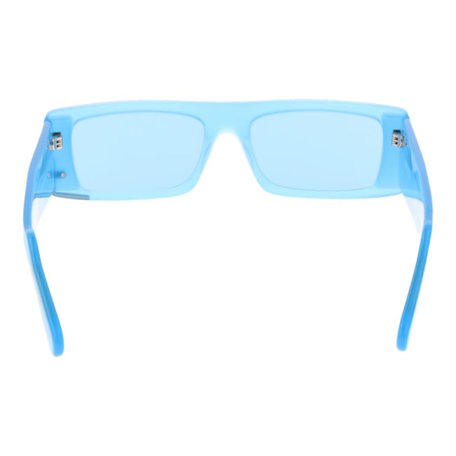 GCDS Blaue Sonnenbrille aus Kunststoff