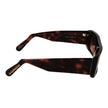 GCDS braune Sonnenbrille aus Acetat