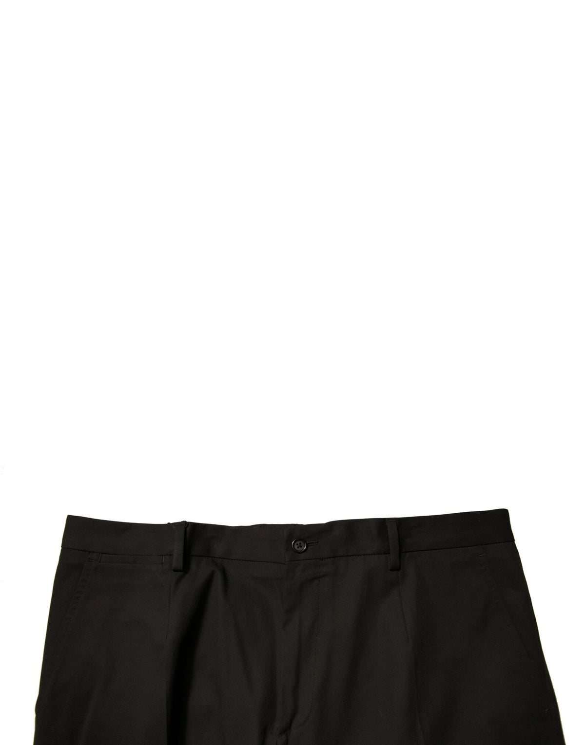 Dolce & Gabbana Black Cotton Men's Cargo Casual Pants