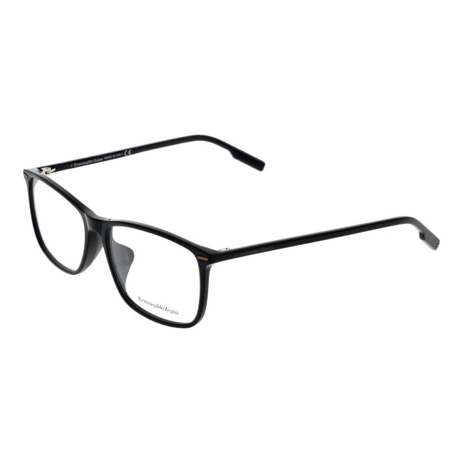 Ermenegildo Zegna Schwarze Acetatbrille (Gestell)