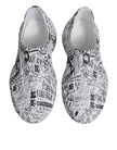 Dolce & Gabbana Weiß Schwarz Graffiti Daymaster Sneakers