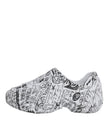 Dolce & Gabbana Weiß Schwarz Graffiti Daymaster Sneakers