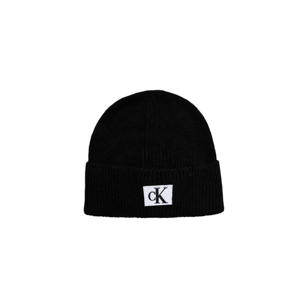 Calvin Klein Jeans Schwarze Marabou-Kappe (Baseballkappe)