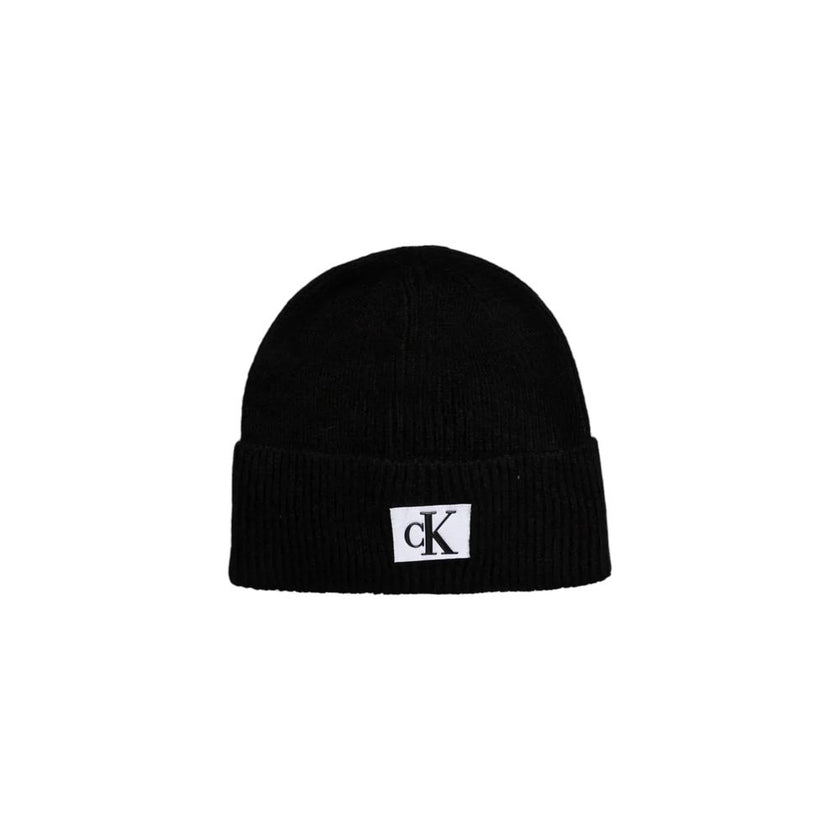 Calvin Klein Jeans Schwarze Marabou-Kappe (Baseballkappe)