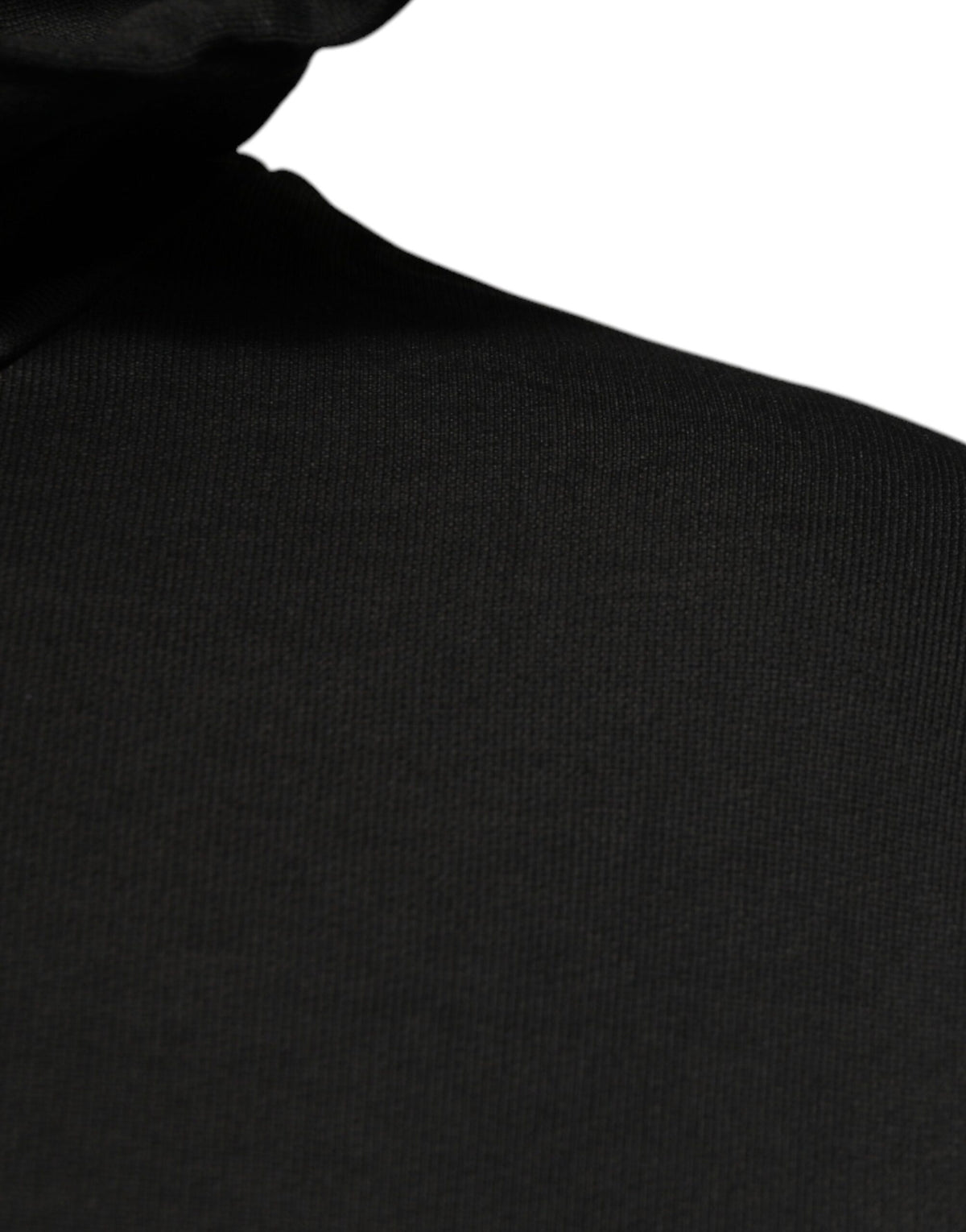 Dolce & Gabbana Black DG Shield Cotton Hoodie