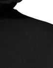 Dolce & Gabbana schwarzer DG Shield Kapuzenpullover aus Baumwolle