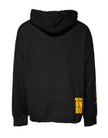Dolce & Gabbana schwarzer DG Shield Kapuzenpullover aus Baumwolle
