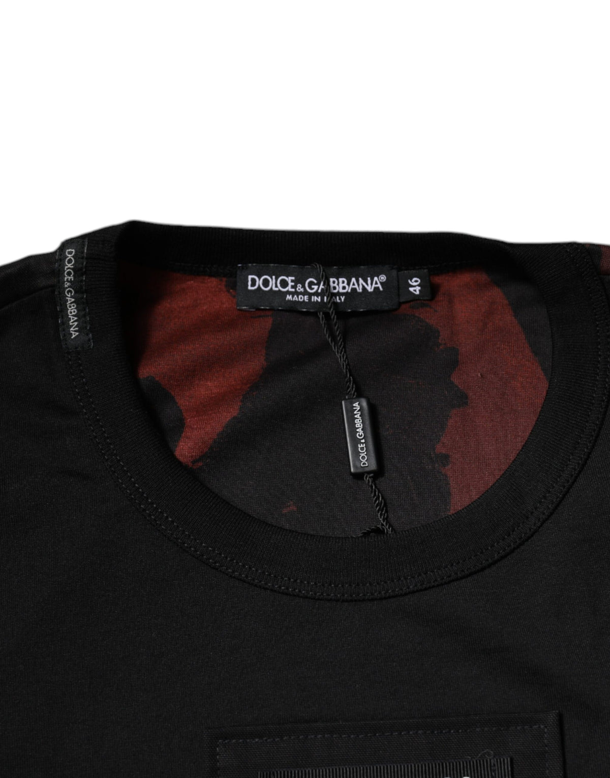 Dolce & Gabbana Multicolor Camouflage Crew Neck T-Shirt