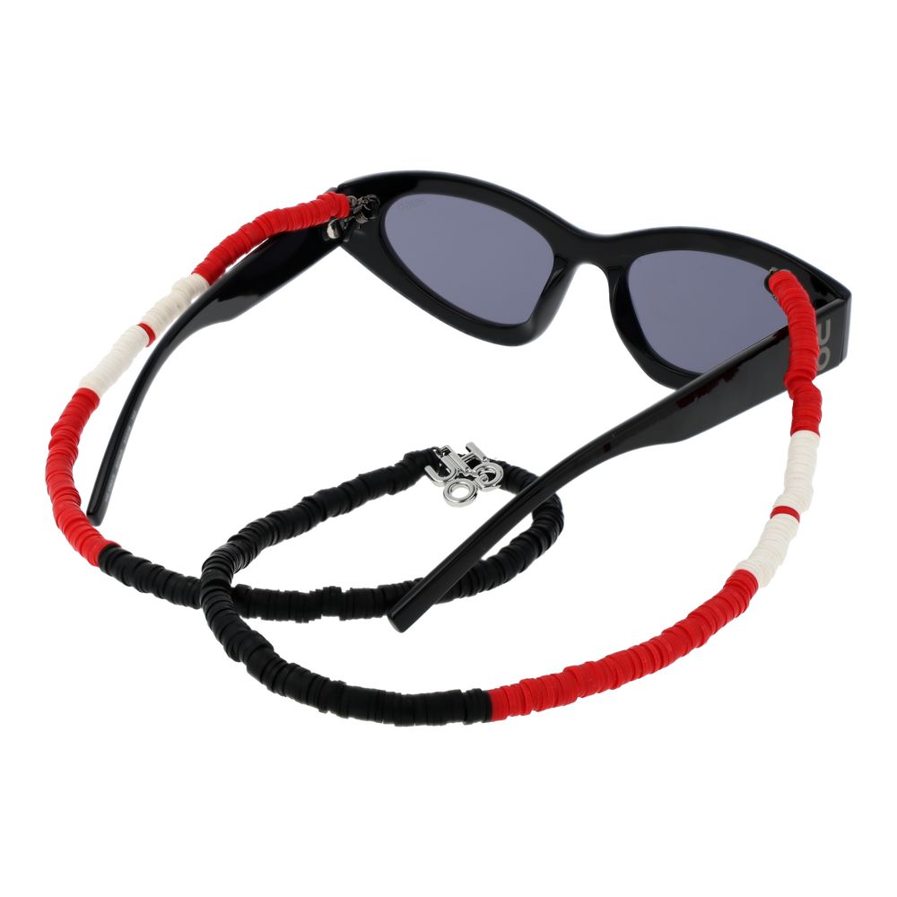 Hugo Boss Schwarze Sonnenbrille aus Polyamid