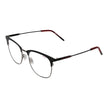 Hugo Boss Schwarze Edelstahlbrille (Gestell)
