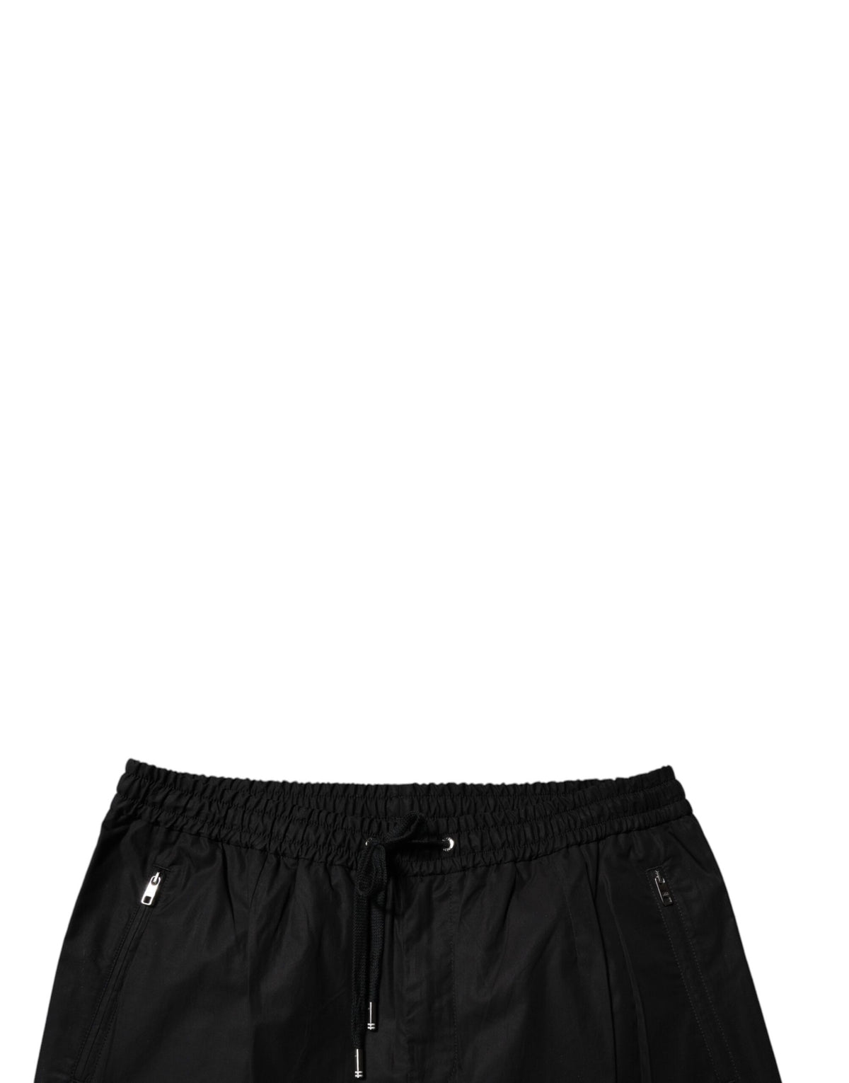 Dolce & Gabbana Black Cotton Men's Jogger Sweatpants Trousers