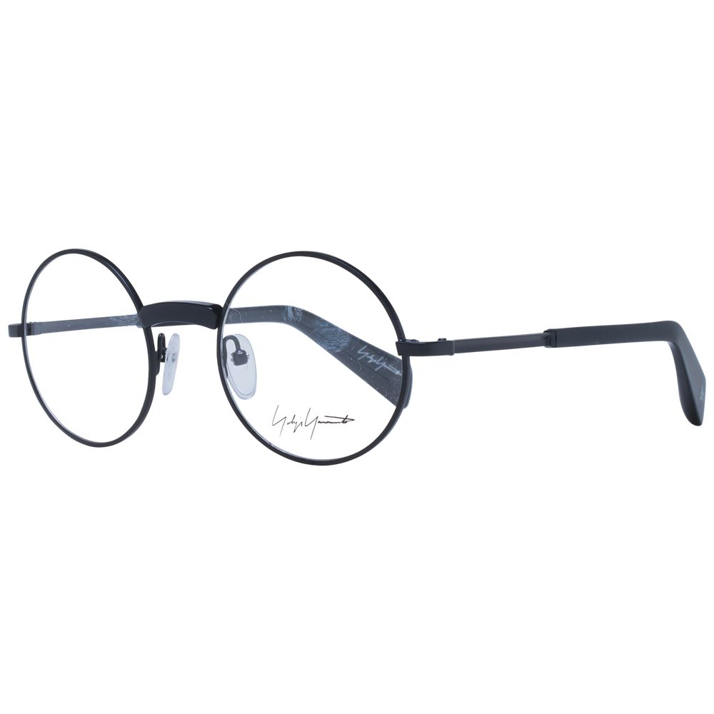 Yohji Yamamoto Schwarze Metallbrille (Fassung)