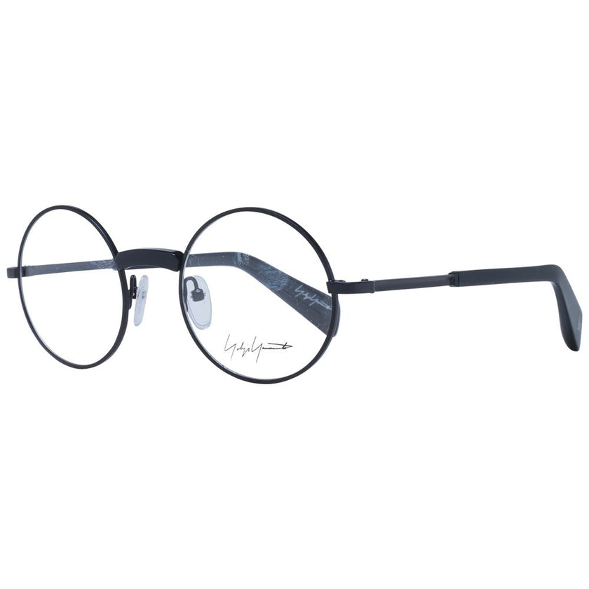 Yohji Yamamoto Schwarze Metallbrille (Fassung)