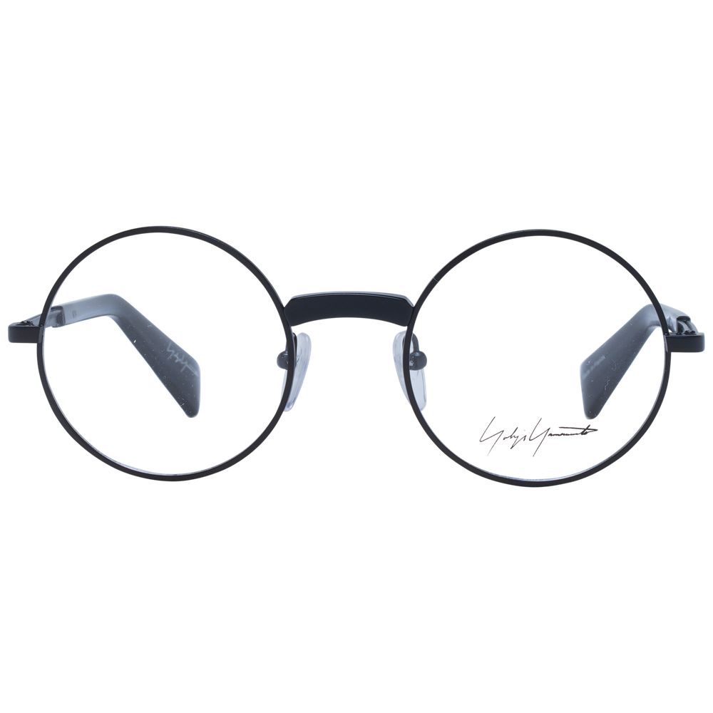 Yohji Yamamoto Schwarze Metallbrille (Fassung)