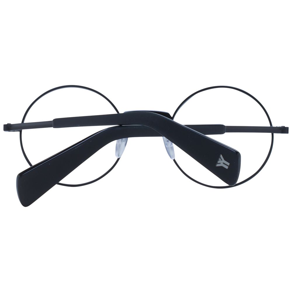 Yohji Yamamoto Schwarze Metallbrille (Fassung)