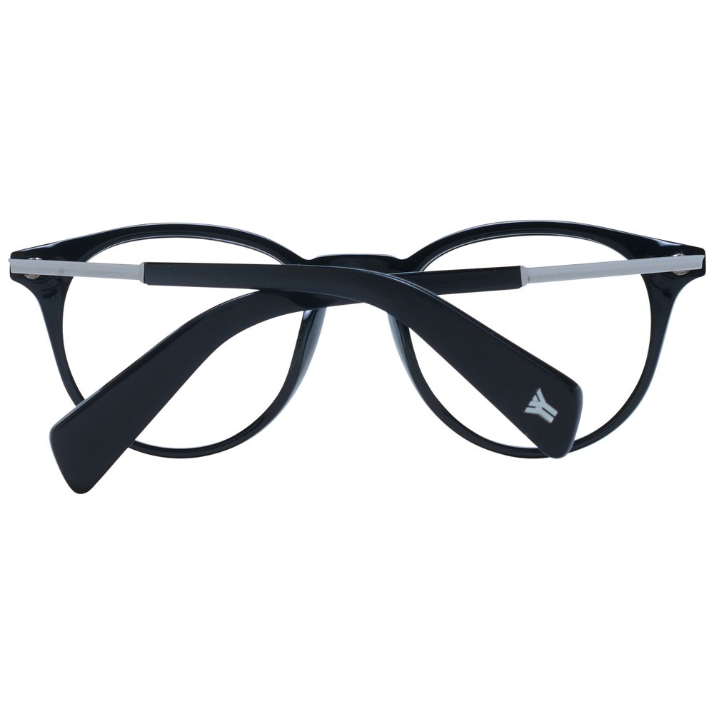 Yohji Yamamoto schwarzes Brillengestell aus Metall