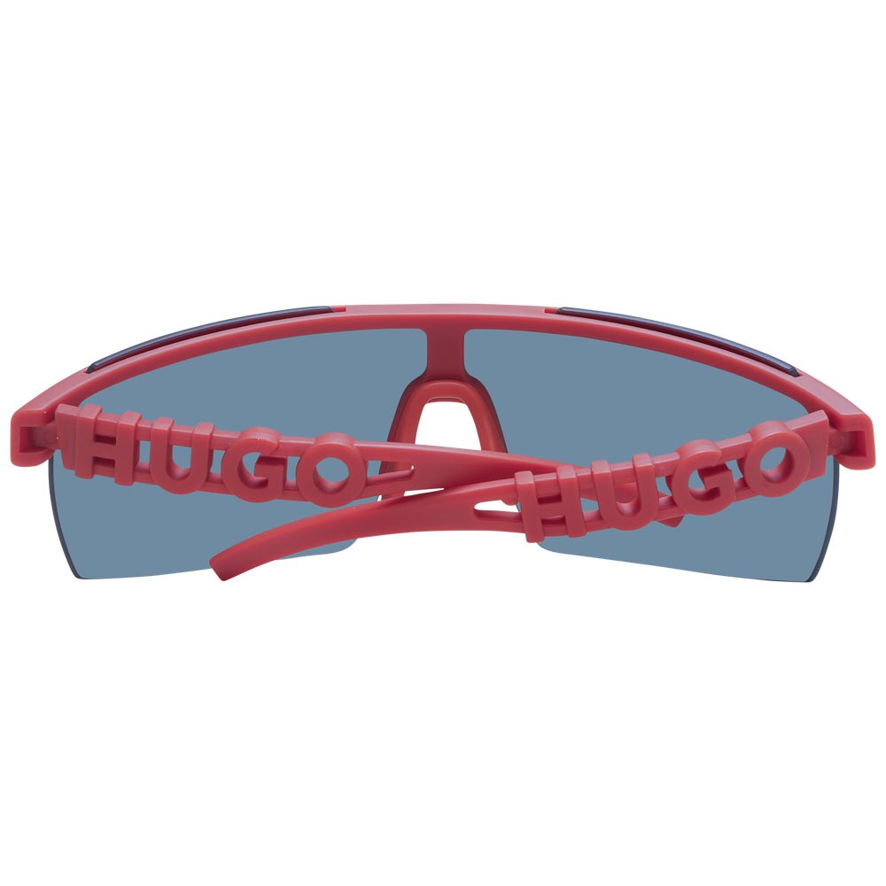 Hugo Boss Rote Polyamid-Sonnenbrille