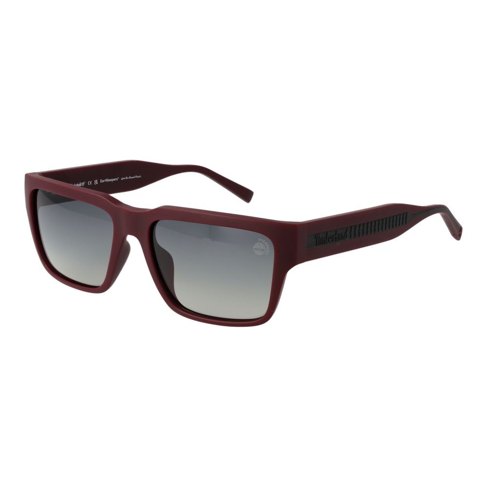 Timberland sunglasses in burgundy plastic