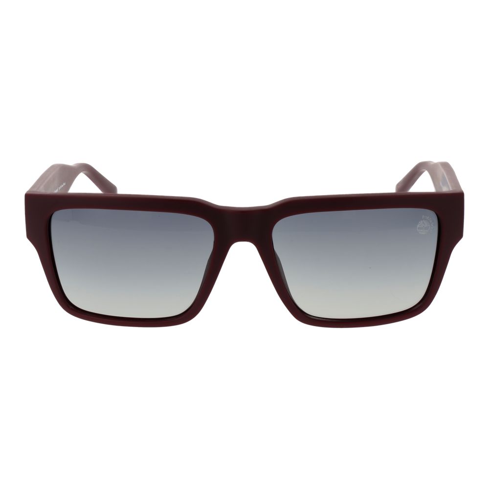 Timberland sunglasses in burgundy plastic