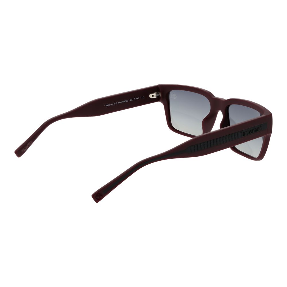 Timberland sunglasses in burgundy plastic