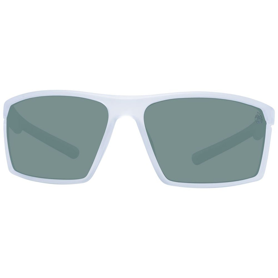 Timberland Weiße Sonnenbrille aus Kunststoff