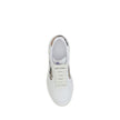 Burberry Weiße Low-Top-Sneaker aus Kalbsleder Bos Taurus