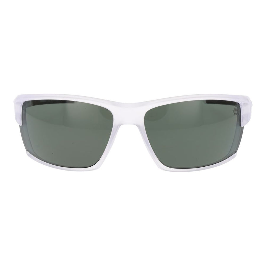 Timberland Weiße Sonnenbrille aus Kunststoff