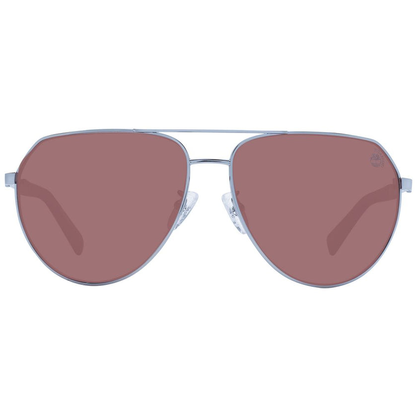 Timberland Sonnenbrille aus Metall in Grau