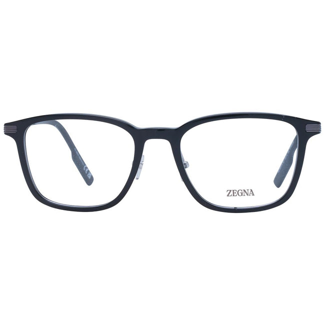 Ermenegildo Zegna Schwarze Kunststoff- & Titan-Brille (Fassungen)