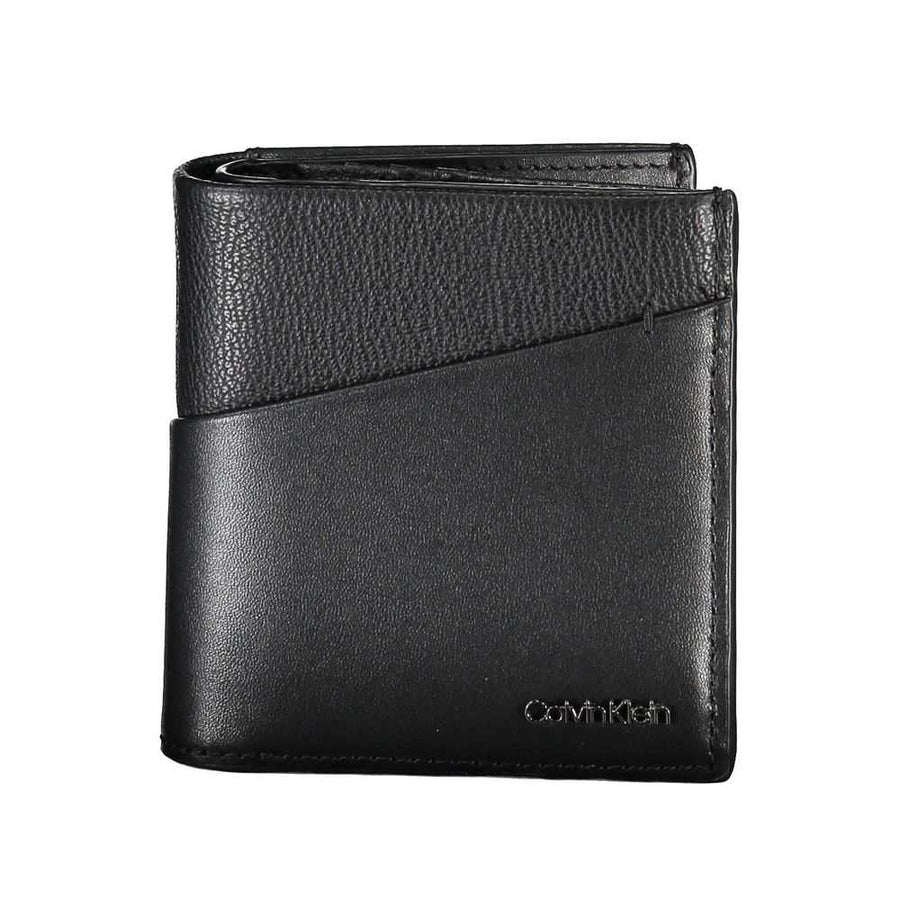 Calvin Klein Men's Black Recycled Polyester Wallet