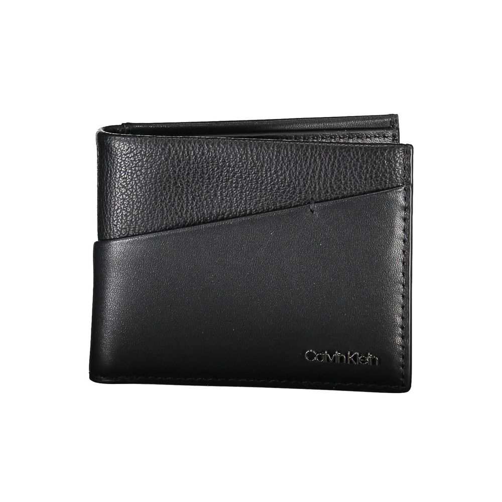 Calvin Klein Black Polyester Men's Wallet