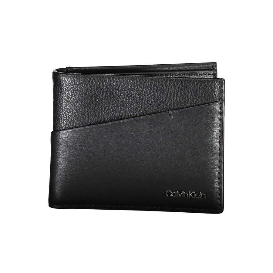 Calvin Klein Black Polyester Men's Wallet