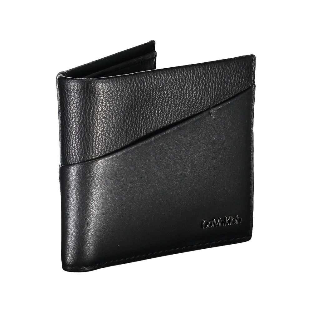 Calvin Klein Black Polyester Men's Wallet