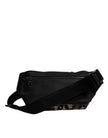 Dolce & Gabbana Multicolor Leopard DG Logo Gürtel Bauchtasche
