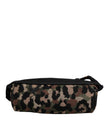 Dolce & Gabbana Multicolor Leopard DG Logo Gürtel Bauchtasche