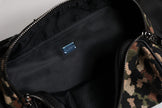 Dolce & Gabbana Multicolor Leopard DG Logo Gürtel Bauchtasche