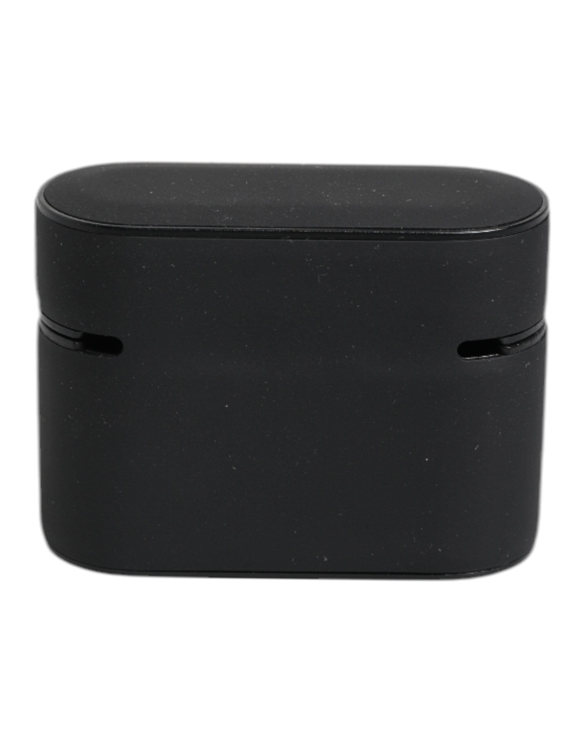 Dolce & Gabbana Schwarz Orange Silikon geprägtes Logo Airpods Case
