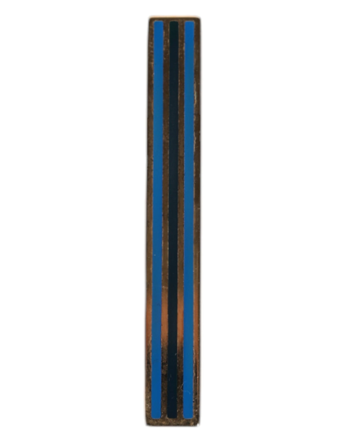 Dolce & Gabbana Gold Tone Brass Logo Tie Clip Bar