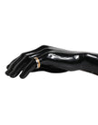 Dolce & Gabbana Gold-Silberfarbener Echtmessing DG Logo Ring