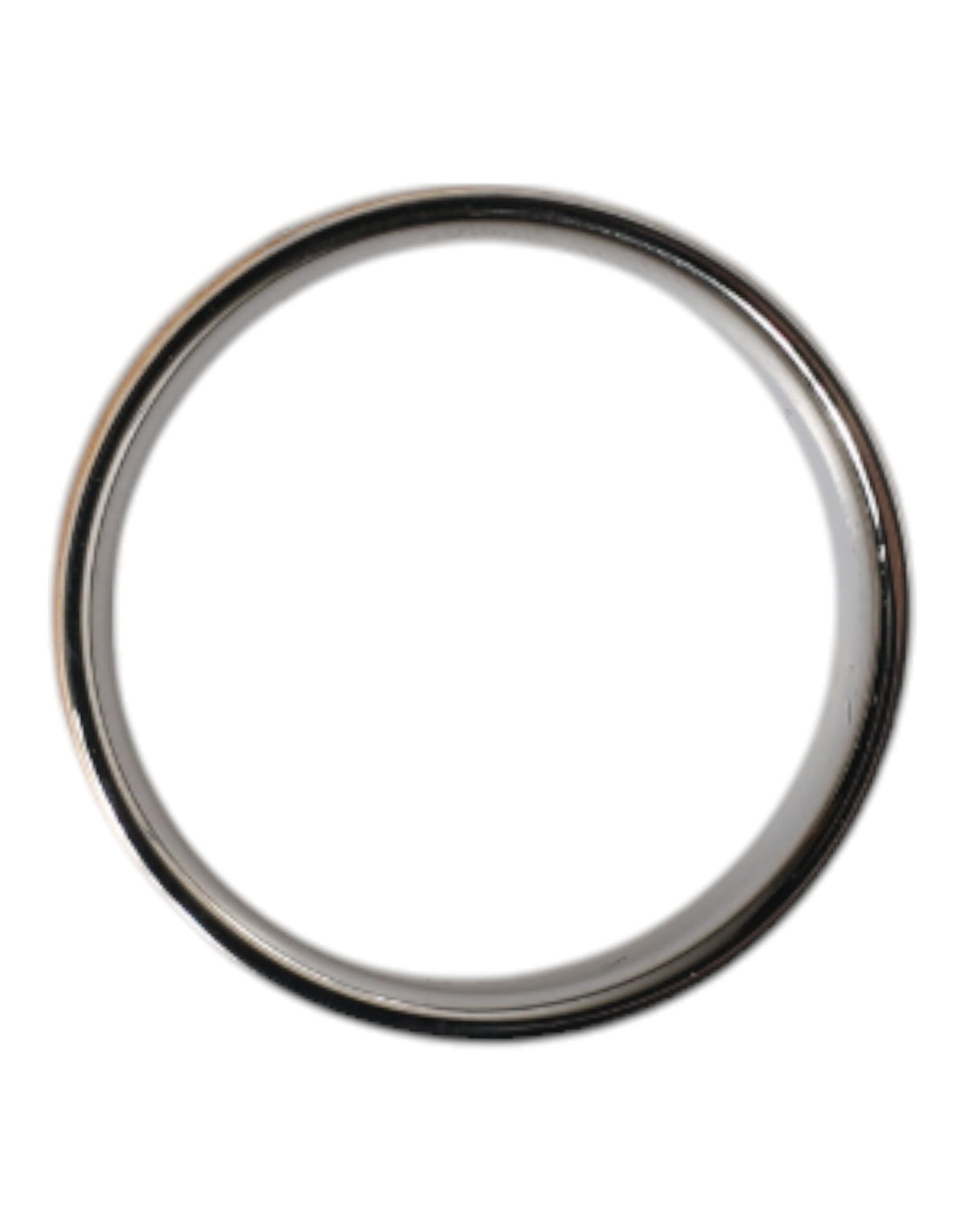 Dolce & Gabbana Gold-Tone Silver-Tone Real Brass DG Logo Ring